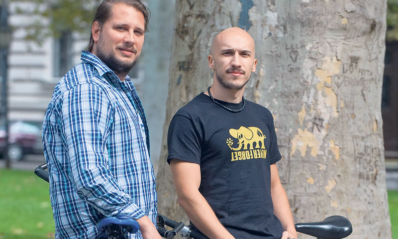 Dalibor König i Edin Cvolić snage su u zajedničkom biznisu udružili 2010./Davor Višnjić/PIXSELL