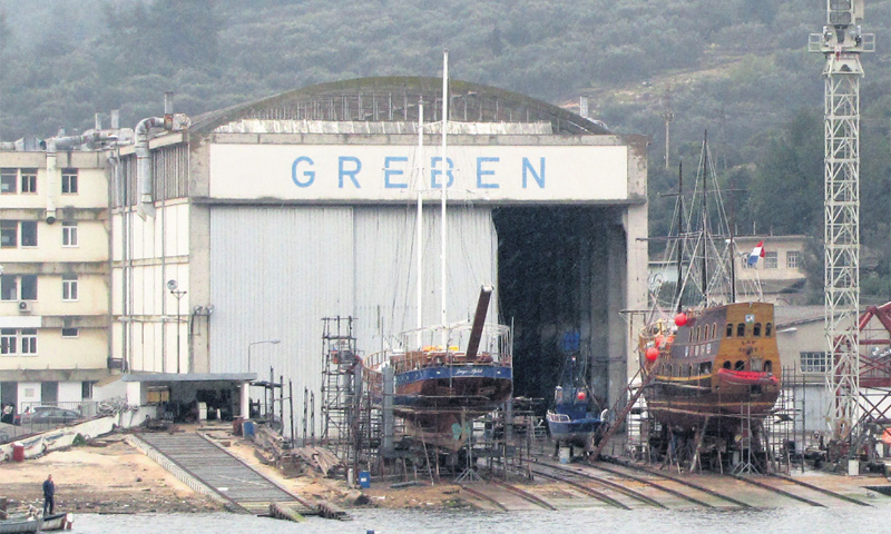Brodogradilište ponovno pusto