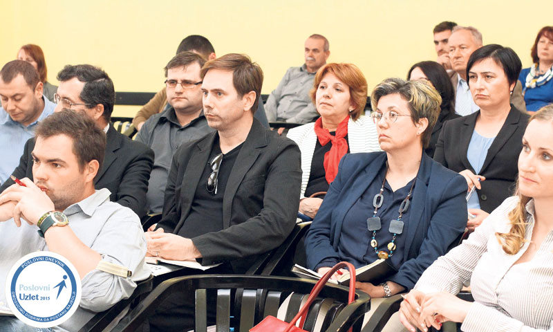 Publika je sa zanimanjem slušala priče o počecima i uspjehu poduzetnika iz njihova kraja/Vjeran Žgan