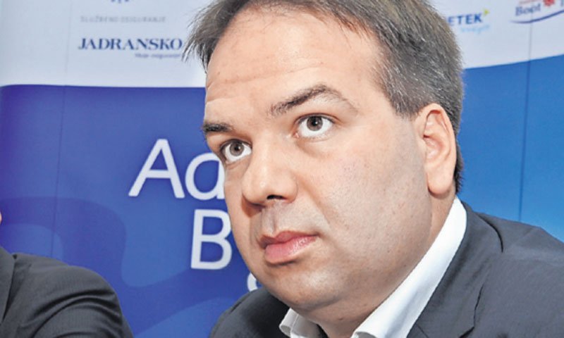 Roko Vuletić, predsjednik HUP-ove Udruge nautičkog sektora/S. Strukić/PIXSELL