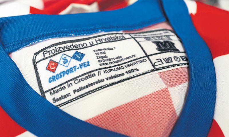 Svi proizvodi koji se mogu naći u ponudi tvrtke Cro Sport Vez hrvatske su proizvodnje/Jurica Galoić/