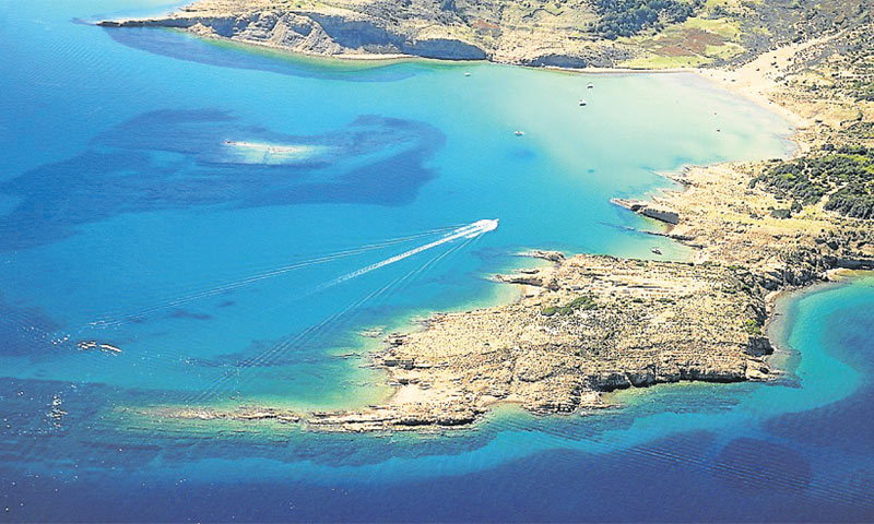 Neobična pjeskovita obala Lopara na otoku Rabu/Turistička zajednica Kvarnera