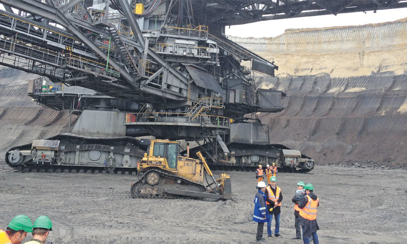 Najveći od ukupno šest bagera vrijednih po 100-tinjak milijuna eura za iskopavanje lignita