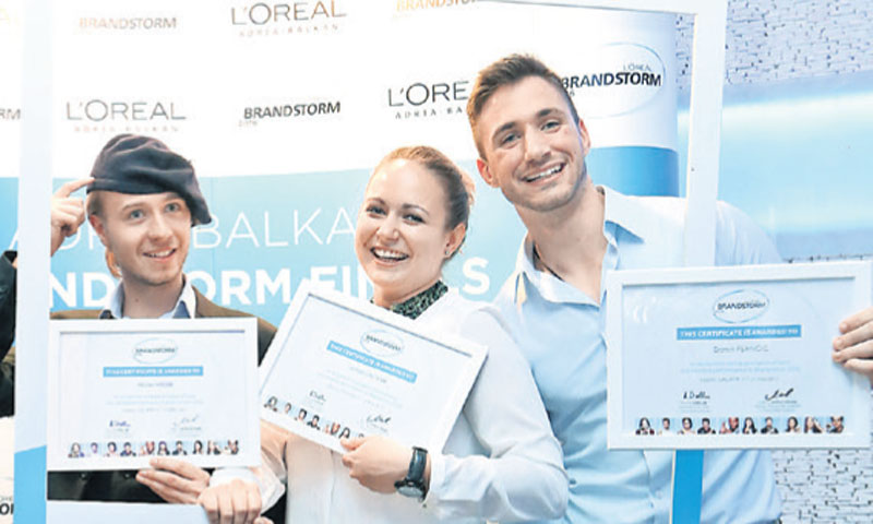 Pobjednički tim RIT - Mislav Mesek, Tamara Novak i Daren Perinčić