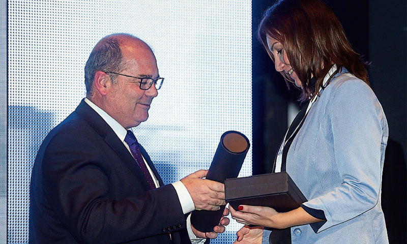 Sven Müller iz FZOEU-a i gradonačelnica Pleternice Antonija Jozić/Goran Stanzl/PIXSELL