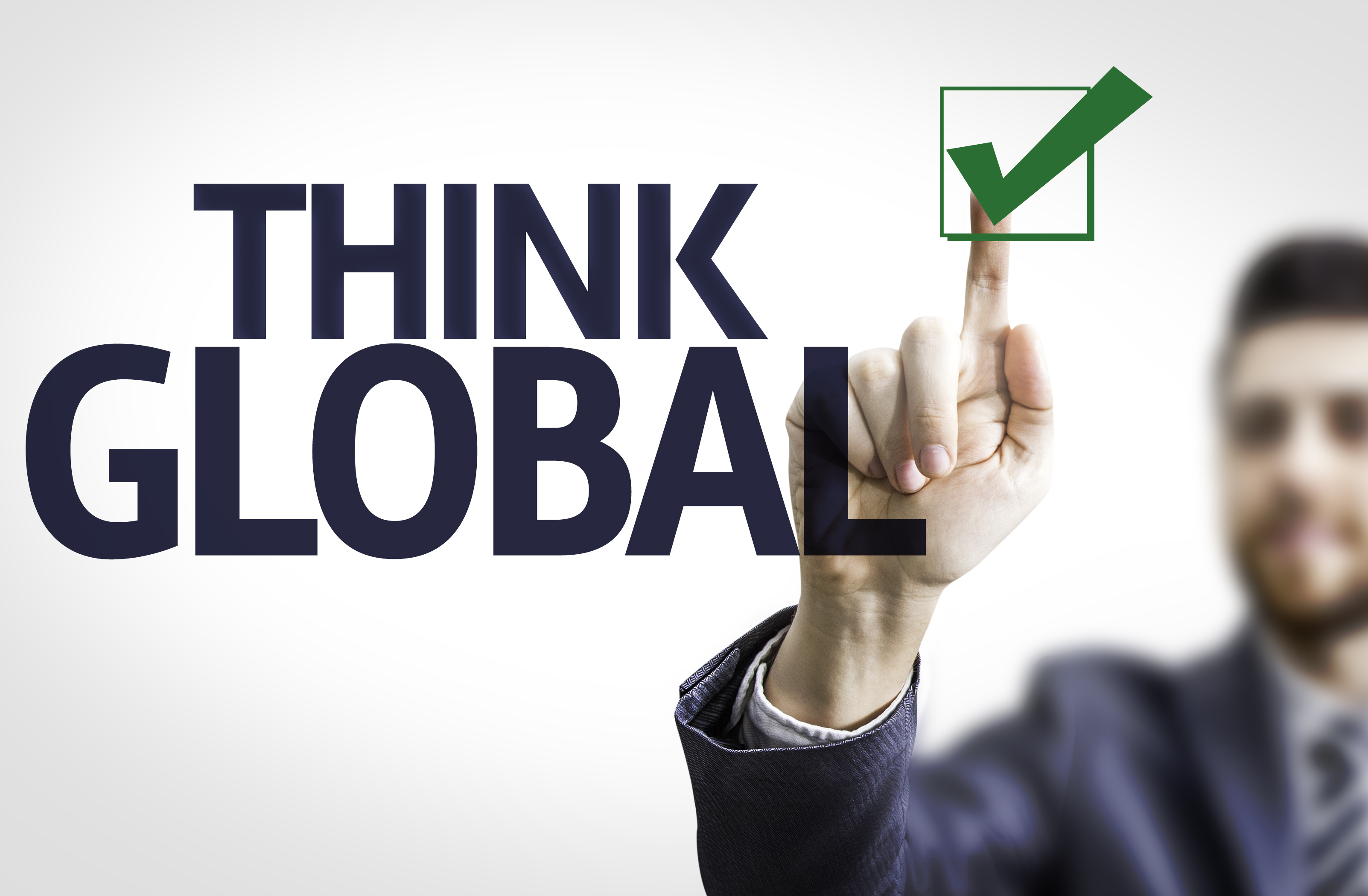 Global thinking. Земной шар. Think global. The global and the local. Общепланетарное мышление в картинках.