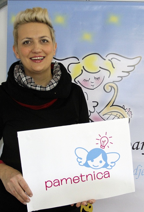 Irena Orlovic, autorica aplikacije Pametnica i vlasnica tvrtke Harfa. Photo: Tino Juric/PIXSELL