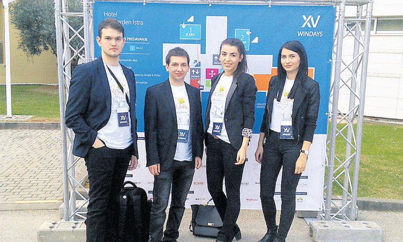 Članovi startupa MyBeeLine