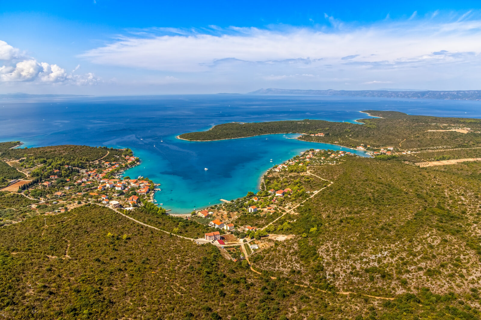 Pogled iz zraka, TZO Orebić