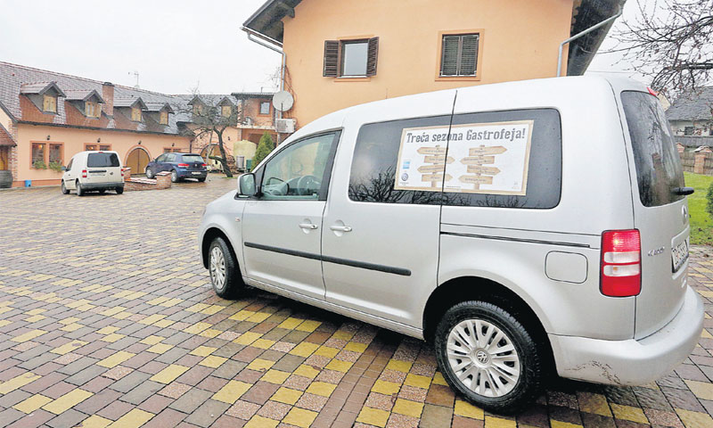 Službeno vozilo Gastrofeja Volkswagen Caddy osigurao je sponzor projekta/Ž. Bašić/PIXSELL