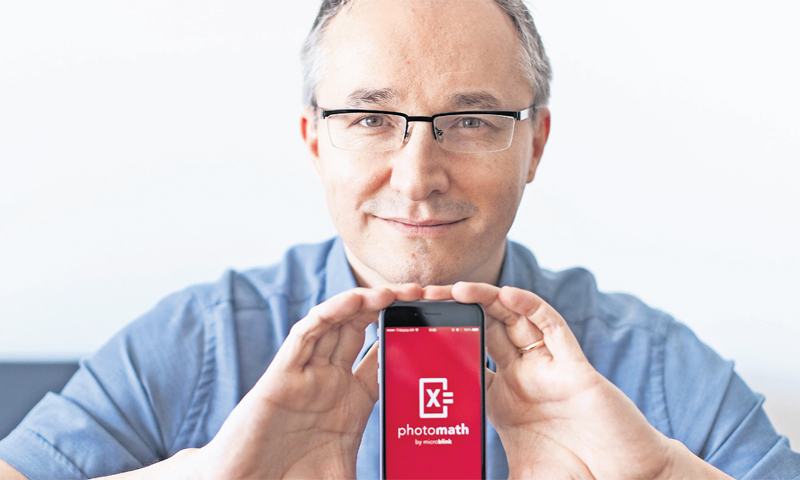 Damir Sabol, koji je razvio PhotoMath, zadovoljan je što se aplikacija počela snažnije koristiti u H