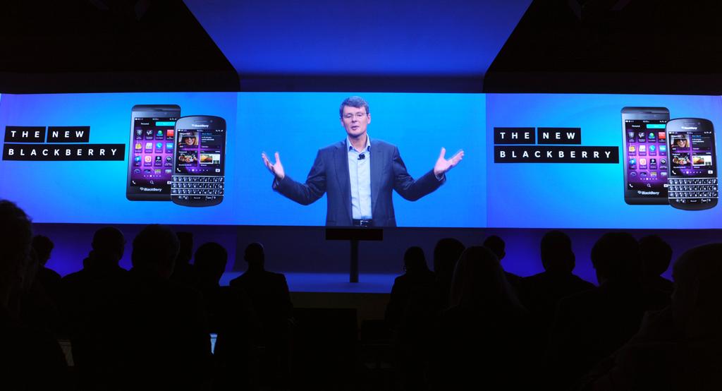 Glavni izvršni direktor Thorsten Heins oduševljen je početnim rezultatima prodaje novih modela u Kan