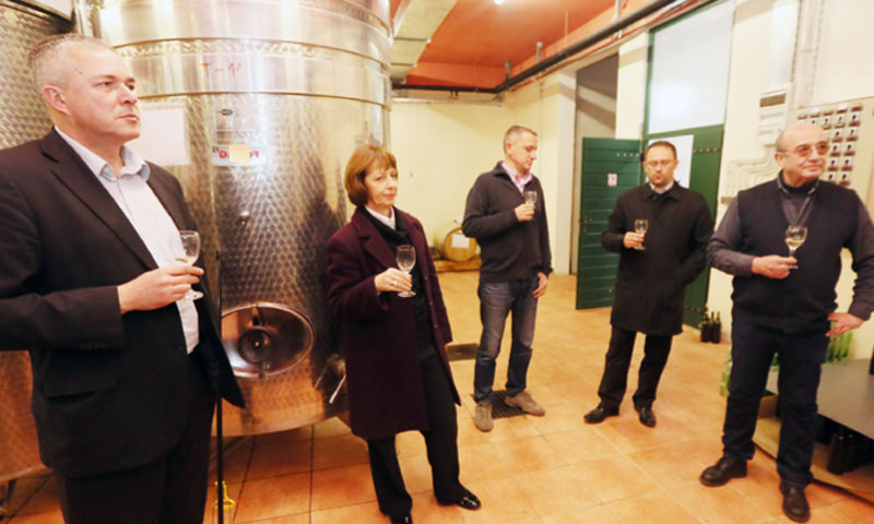 Žiri Gastrofeja na imanju Skelin