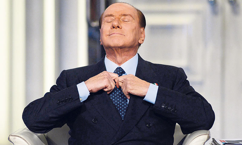 Berlusconija zovu II Cavaliere, što znači doslovno konjanik, jahač