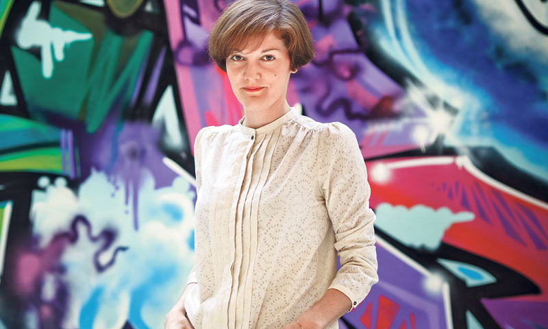 Ivana Boras iz agencije Projektil koja je suorganizator  projekta 'Klopa s klupa'