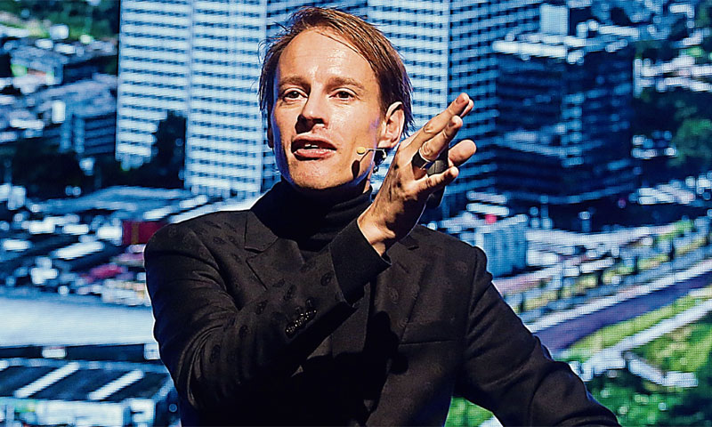 Daan Roosegaarde, nizozemski inovator i dizajner/ G.Stanzl/PIXSELL