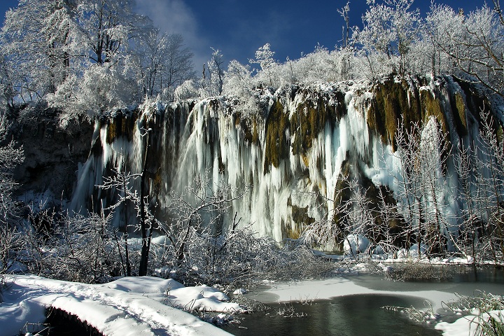 Zima na Plitvicama, TZO Plitvička jezera