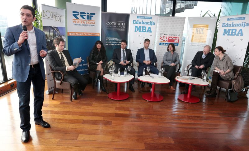 Hrvatska edukacija MBA u organizaciji Poslovnog dnevnika. Photo: Zarko Basic/PIXSELL
