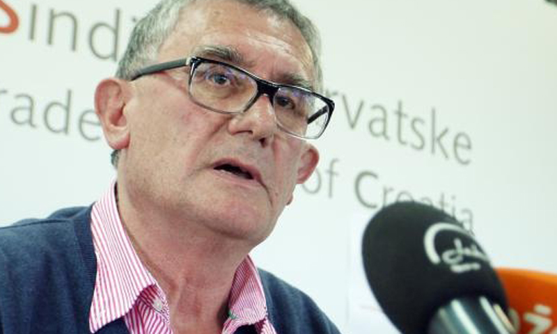 Predsjednik HUP-UPG-a i Radnika Mirko Habijanec/Goran Jakus/PIXSELL