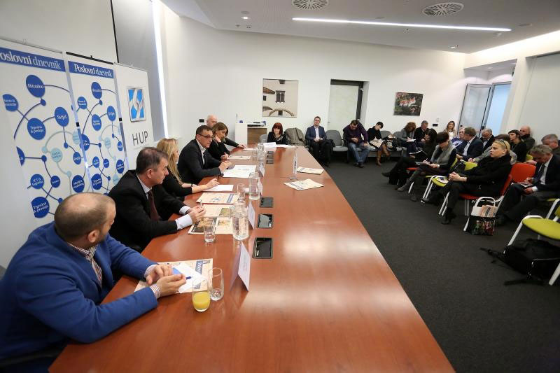 Okrugli stol Hrvatske udruge poslodavaca i Poslovnog dnevnika na temu drvne industrije. Photo: Borna