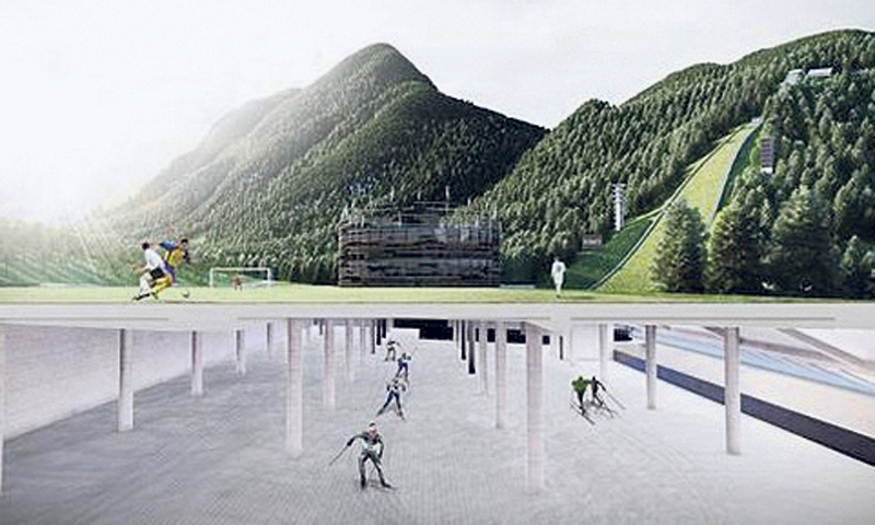 Podzemna staza duga 800 metara bit će namijenjena uglavnom rekreativnim skijašima