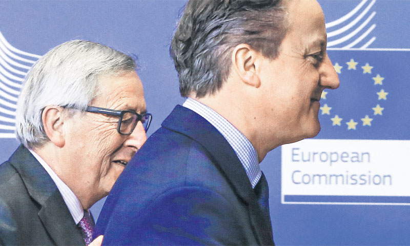 Britanski premijer David Cameron razmatra opcije o članstvu svoje zemlje u EU/Reuters