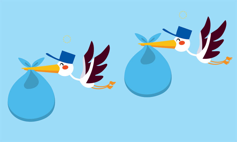 Broj rođene djece u Europi je 3,5 posto manji nego 2008. godine, a u Hrvatskoj gotovo šest posto