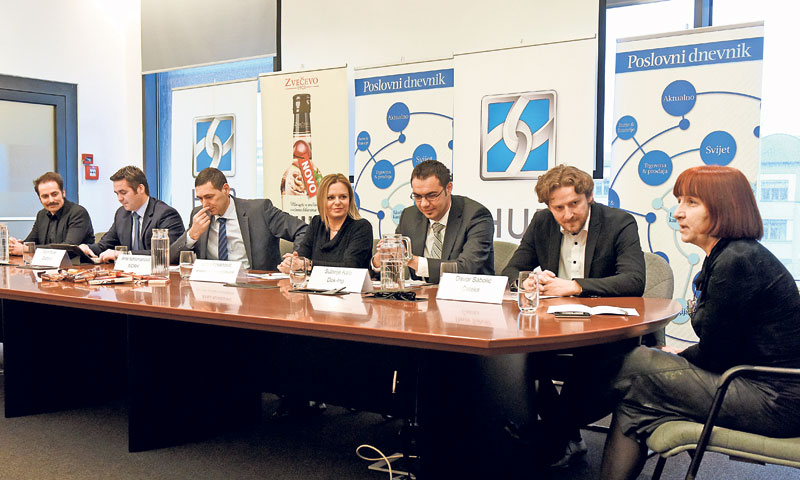 Okrugli stol Dijamanti hrvatskog gospodarstva u HUP-u/Davor Višnjić/PIXSELL