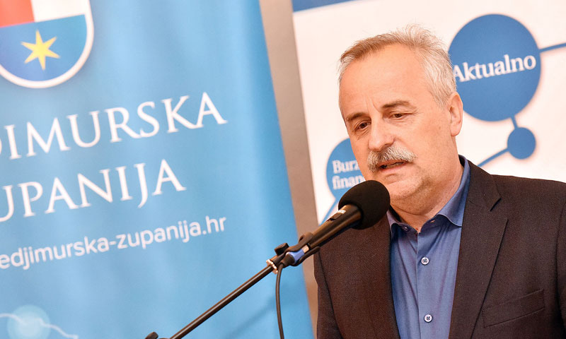 Međimurski župan Mladen Novak/V. Žganec Rogulja/PIXSELL