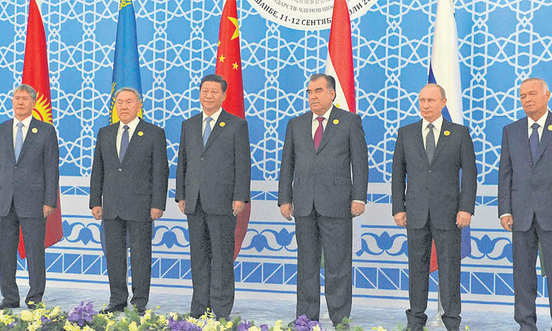 Čelnici država članica SCO-a nedavno su se sastali u Dušanbeu/REUTERS