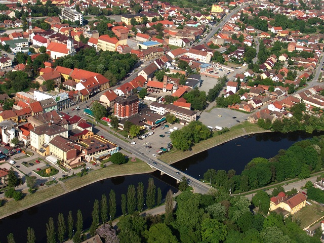 Vinkovci iz zraka - izvor Turistička zajednica grada Vinkovaca