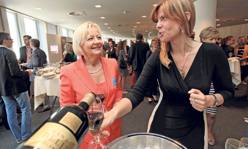 Ljerka Puljić (Agrokor) i europarlamentarka Biljana Borzan