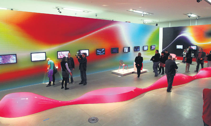 S izložbe dizajnera Karima Rashida u Muzeju suvremene umjetnosti/Goran Stanzl/PIXSELL