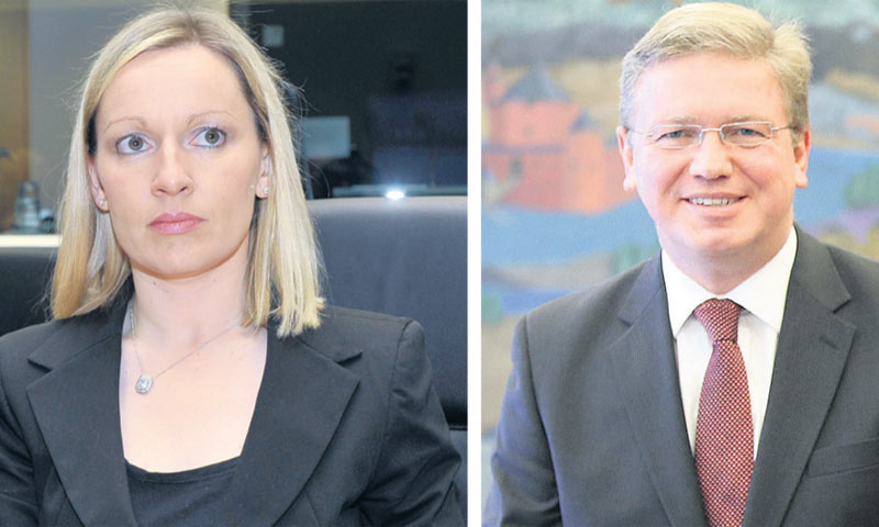 Lucinda Creighton i Štefan Füle