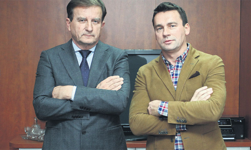 Davorin Pavlović (CVH) i Anto Šoljić, nekadašnji suvlasnici Sobolija/Anto Magzan/PIXSELL