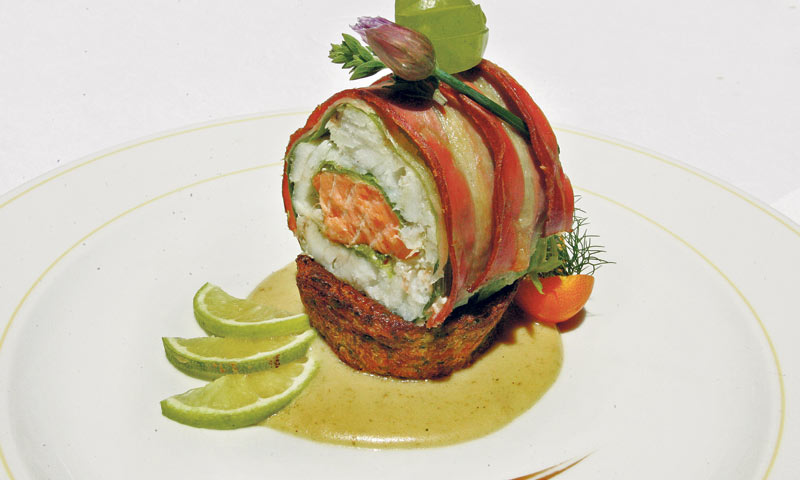 Marinirana riba sa pancetom u umaku od đumbira /Ivana Ivanović/PIXSELL