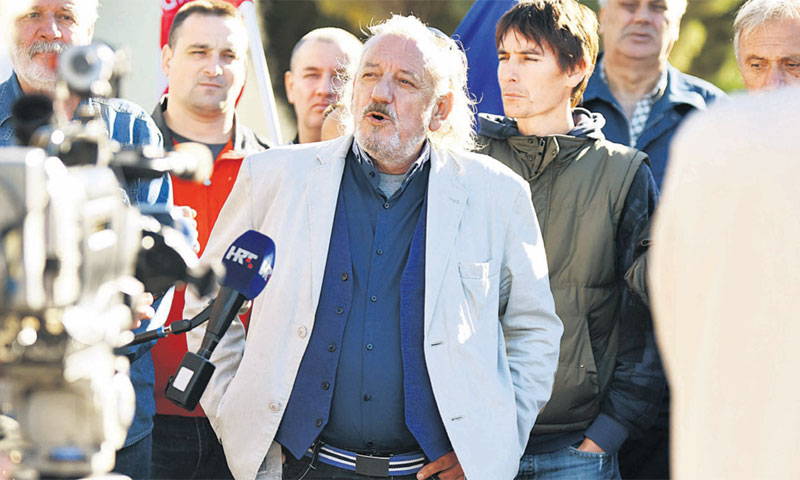 Predsjednik Sindikata metalaca Hrvatske Vedran Dragičević traži pomoć države/Hrvoje Jelavić/PIXSELL