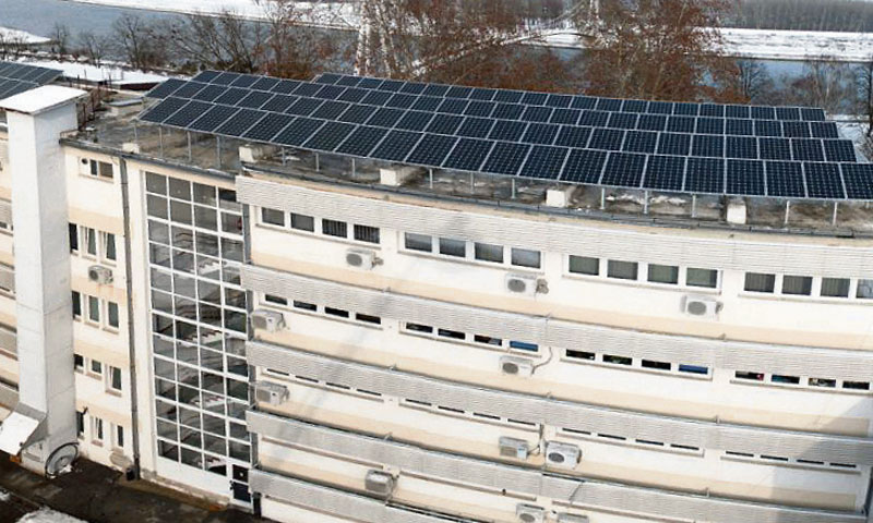 Fotonaponska elektrana na zgradi HEP-a