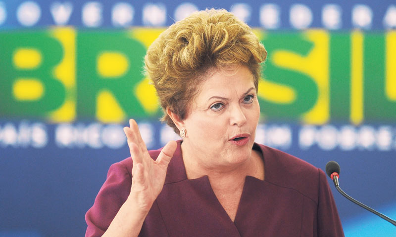Predsjednica Dilma Rousseff poručila je kako neće tolerirati nasilje na prosvjedima/EPA
