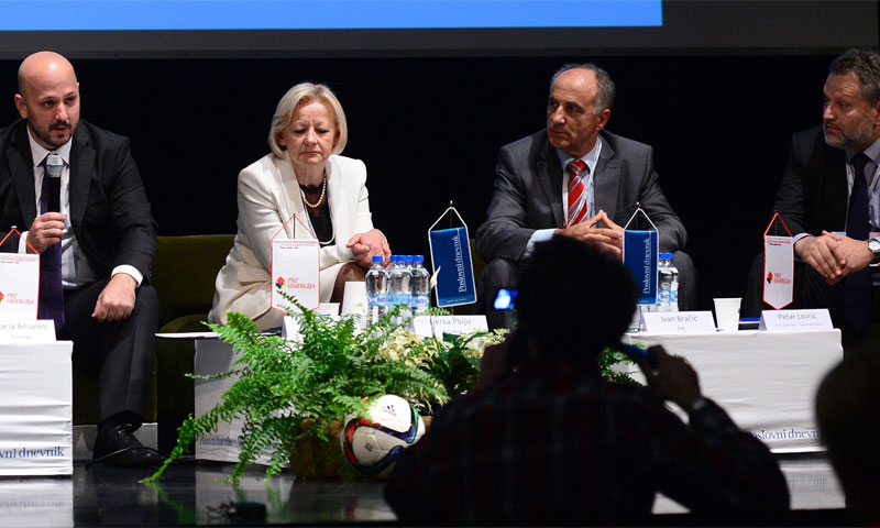 Gordan Maras, ministar poduzetništva i obrta; Ljerka Puljić, Agrokor; Ivan Bračić, PIP i Petar Lovri