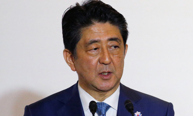 Shinzo Abe/Reuters