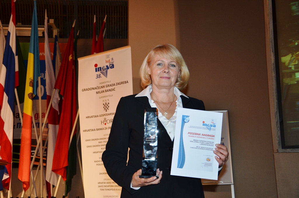 Fotografija: INOVA 2013 - mr.sc. Marija Dejanović, direktorica Turističke zajednice grada Nina (Foto