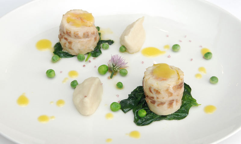 Rolice od brancina i kozica