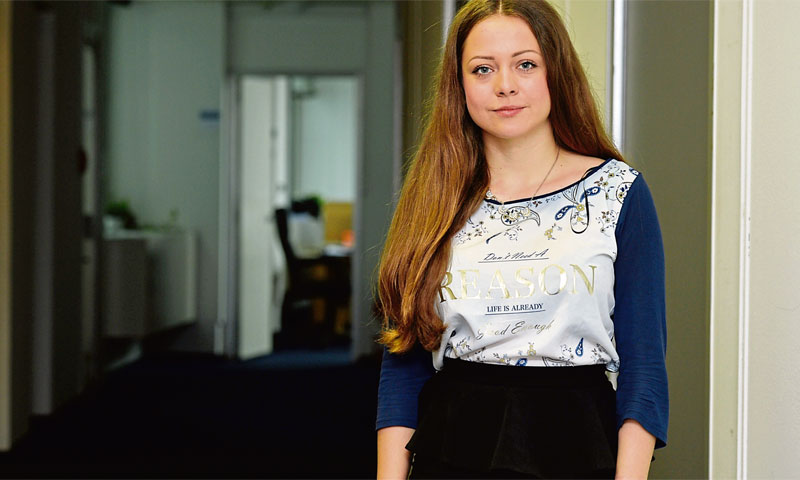 Apsolventica grafičkog fakulteta usvaja praktična znanja/Marko Lukunić/PIXSELL