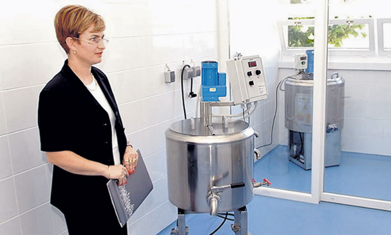 Sandra Humić, voditeljica projekta u novoopremljenoj sirani