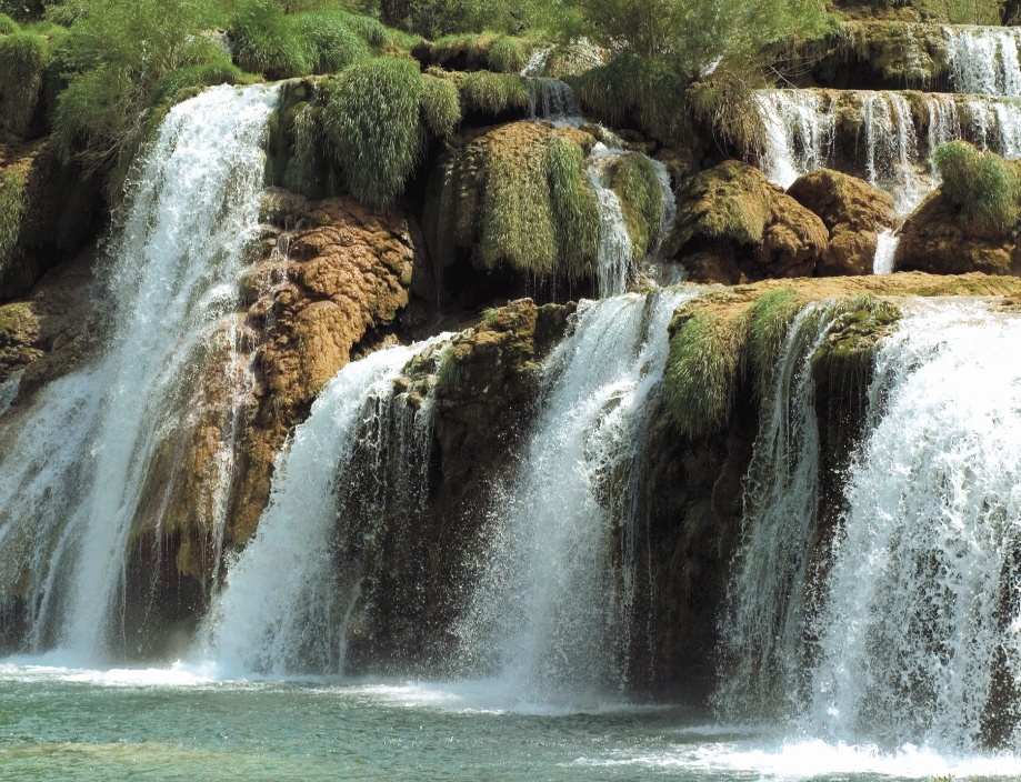 Slapovi Krke Foto: Renco Kosinođić / HTZ