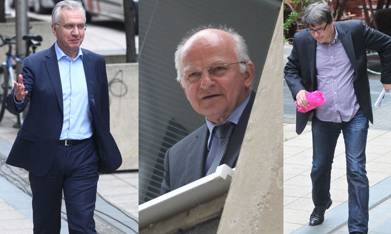 Sjednica Predsjedništva SDP-a povodom smjene ministra financija Slavka Linića; Photo: Zeljko Lukunic