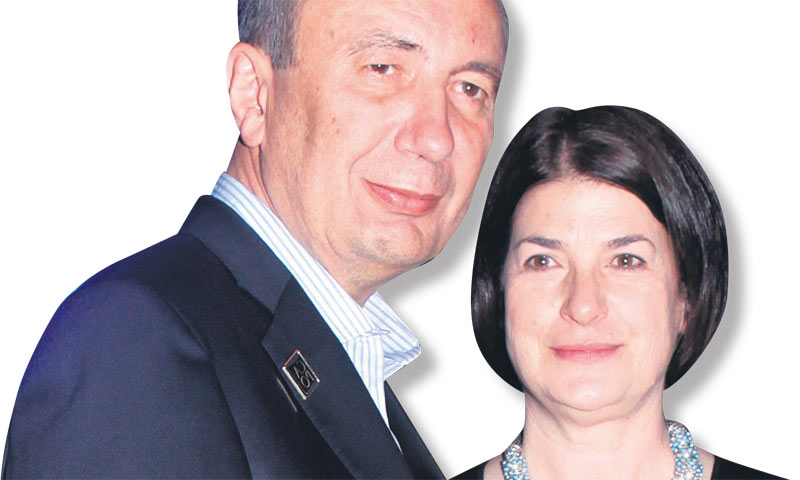 Danko Končar sa suprugom Jelenom/PIX