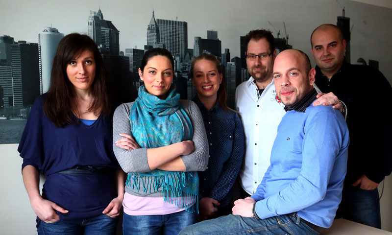 Šesteročlani tim tvrtke Kreativna poslovna rješenja/Slavko Mindžor/PIXSELL