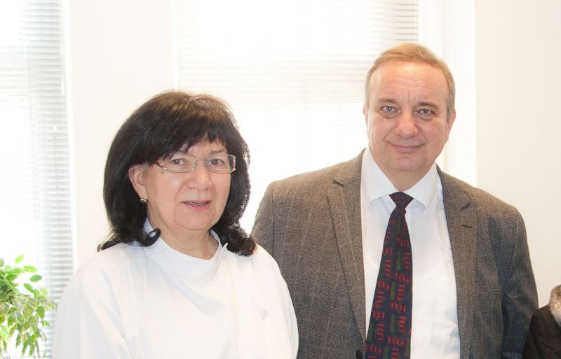 Poliklinika Bontech. Direktor Bontecha Ivo Tvrde i specijalista ORL Dubravka Zekić Bouček